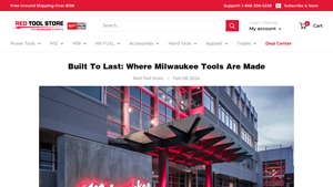 Built To Last: Where Milwaukee Tools Are Made - Red Tool Store - hand tools made in usa