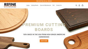 Refine Kitchenware | Handmade Wood Cutting Boards - cutting board made in usa