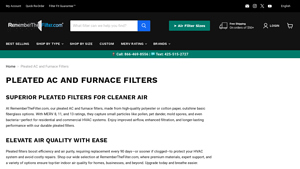 Premium Pleated AC & Furnace Filters | Free Shipping - hvac pleated filter manufacturers usa
