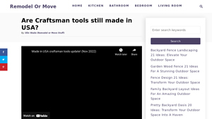 Are Craftsman tools still made in USA? - Remodel or Move - craftsman made in usa