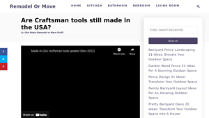 Are Craftsman tools still made in the USA? - Remodel or Move - craftsman tools made in usa