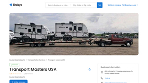 Transport Masters USA - 322 Reviews - Birdeye - transport masters usa