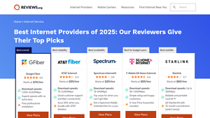 Best Internet Providers of 2025: Our Reviewers' Top Picks - top internet service providers in usa