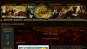Pine Tree Flag - An Appeal to Heaven - Details and Inspiration ... a ... - appeal to heaven flag made in usa