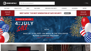 Protecting & Securing America | American Made Gun Safes - Rhino Metals, Inc - safes made in usa