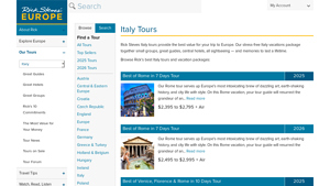 Italy Tours & Vacations 2025 & 2026 | Rick Steves Europe - italy travel packages from usa