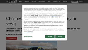 Cheapest Electric Cars You Can Buy in 2024 - Road & Track - cheap electric cars usa