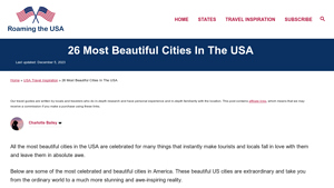 26 Most Beautiful Cities In The USA - Roaming the USA - the beautiful city in usa