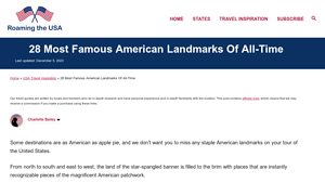 28 Most Famous American Landmarks Of All-Time - Roaming the USA - important monuments in the usa