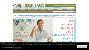 Robert Kaufman Fabrics | Wholesale Textiles - fabric manufacturers usa