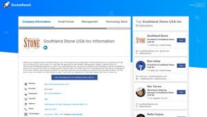 Southland Stone USA Inc Information - RocketReach - southland stone usa north hollywood ca