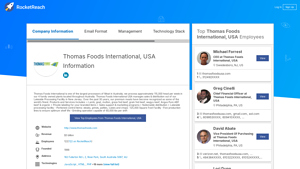 Thomas Foods International - Food Processing Solutions