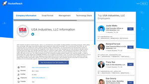 USA Industries, LLC Information - RocketReach - usa industries