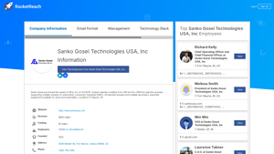 Sanko Gosei Technologies USA, Inc Information - RocketReach - sanko gosei technologies usa inc