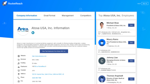 Atosa USA, Inc. Information - RocketReach - atosa usa inc