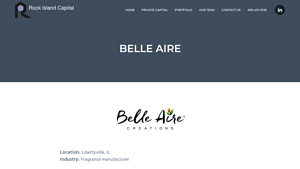 Belle Aire Creations - Fragrance and Odor Solutions