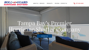 Roll-A-Guard: Tampa Bay Hurricane Shutters - best hurricane shutter manufacturers in usa