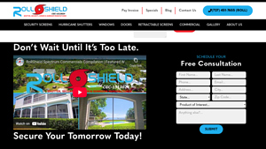 RollShield: Hurricane Shutters & Screens Clearwater FL - best hurricane shutter manufacturers in usa