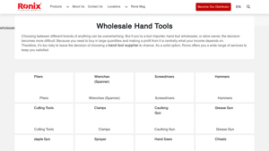 Wholesale Hand Tool Supplier With Reasonable Prices | Ronix Tools - hand tool manufacturers in usa