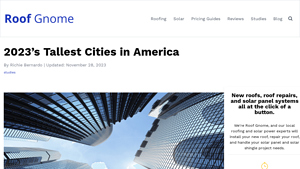 2023's Tallest Cities in America - Roof Gnome - list of tallest building in usa