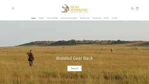 rosehawking.com - falconry supplies usa