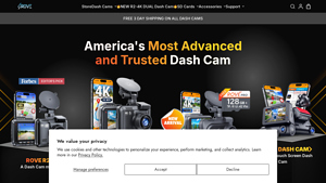 ROVE Dash Cams - The Ultimate Online Store for Dash Cams - dash cam made in usa