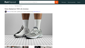 Cut in half: New Balance 990 v6 Review (2024) - RunRepeat - made in usa 990v6