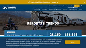 Reports & Trends - RVIA - recreational vehicle usa