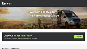 RV Marketplace: Buy and Sell RVs Online | RVs.com - recreational vehicle usa