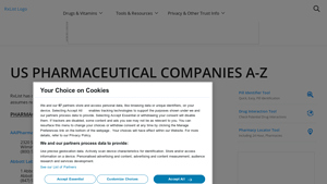 RxList - Comprehensive Pharma Directory