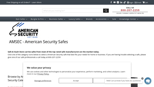 AMSEC - American Security Safes - Safe and Vault Store.com - safes made in usa
