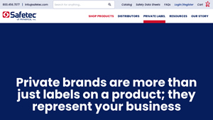 Private Label Manufacturing - Safetec of America - private label manufacturers usa
