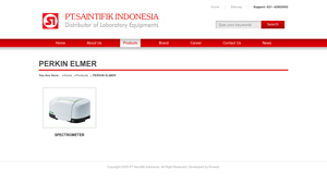 PERKIN ELMER - PT Saintifik Indonesia - elmer's distributor in usa