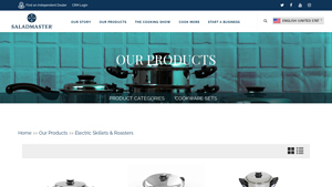 Saladmaster® Stainless Steel Electric Skillets - stainless steel skillet made in usa