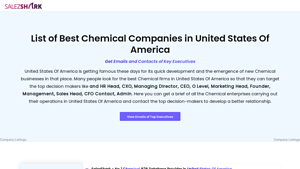 Industry Leading Chemical Companies in United states of america ... - largest chemical companies in usa