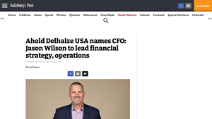 Ahold Delhaize USA names CFO: Jason Wilson to lead financial strategy ... - ahold usa companies