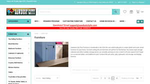 Rustic Pine Furniture | Solid Wood Furniture Made in the USA | Sawdust ... - solid wood cribs made in usa
