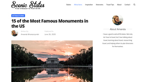 15 of the Most Famous Monuments in the US - Scenic States - important monuments in the usa