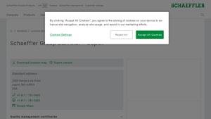 Schaeffler Group USA Inc. – Joplin - schaeffler group usa inc.