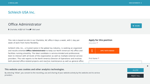 Office Administrator - Schleich USA Inc. - Career Page - schleich usa inc
