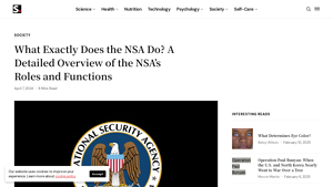 What Exactly Does the NSA Do? A Detailed Overview of the NSA's Roles ... - national security agency usa