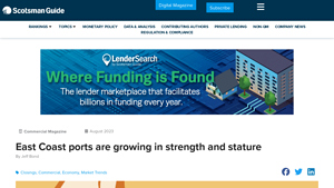 East Coast ports are growing in strength and stature - Scotsman Guide - ports east coast usa