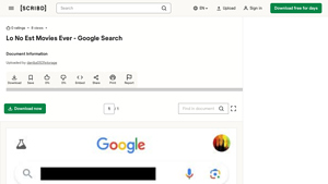 Lo No Est Movies Ever - Google Search | PDF - Scribd - longest movie ever made usa