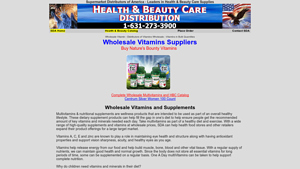 Wholesale Vitamins | Supermarket Distributors - wholesale supplements distributors usa