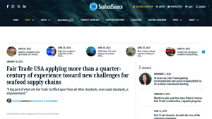 Fair Trade USA applying more than a quarter-century of experience ... - fair trade usa