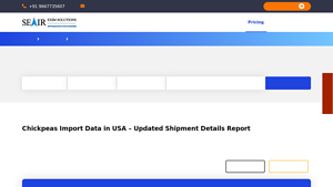 Chickpeas Import Data & Buyers List in USA - Seair Exim Solutions - chickpea exporter usa