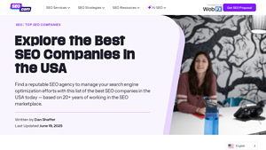 Best SEO Companies in the USA: Latest Rankings for 2025 - best seo company in usa
