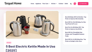 5 Best Electric Kettle Made In Usa [2025] - Sequel Home - tea kettle made in usa