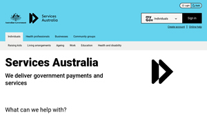 Services Australia - department of human services usa