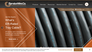 Service Wire Company | Wire and Cable Manufacturer - wire manufacturers usa